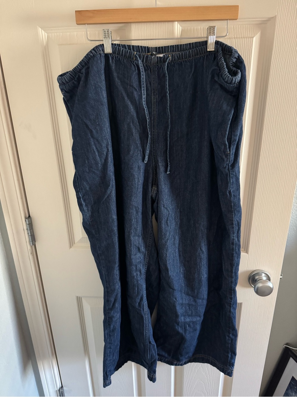 H&M Stretch Linen Jeans
